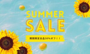 SUMMER SALE 開催！(8/20～8/25）